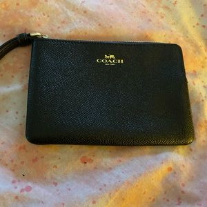 Authentic Coach Wristlet Wallet
